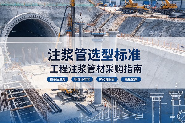 满洲里注浆管选型标准