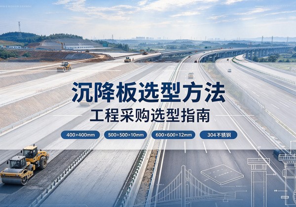 满洲里沉降板选择方法
