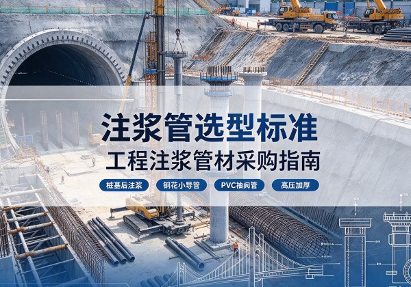 满洲里注浆管选型标准